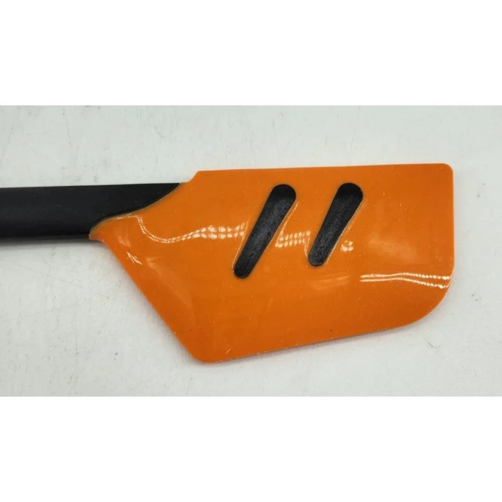Tupperware KPT Silicone Spatula Scraper‎ Spreader Orange Black